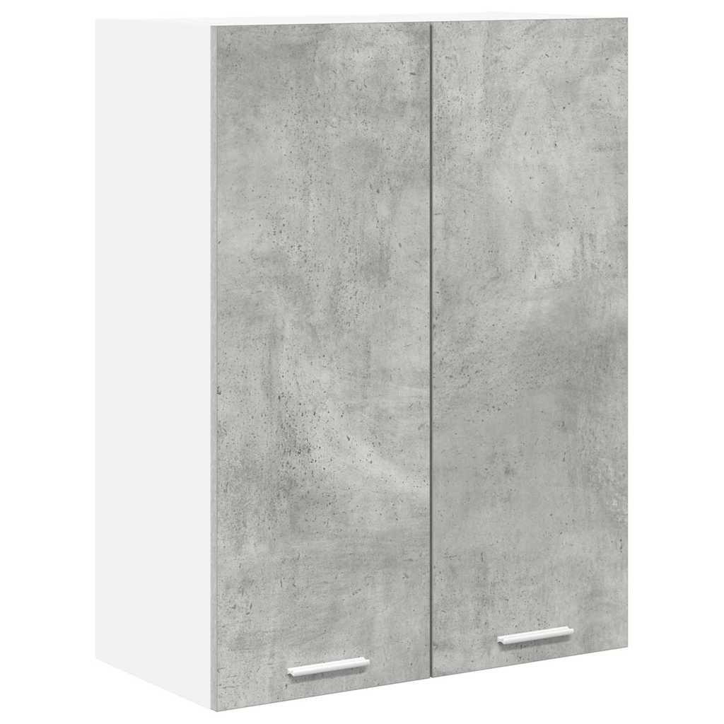 Hanging Cabinet with Shelf Riga Concrete Grey 60 x 31 x 80 cm